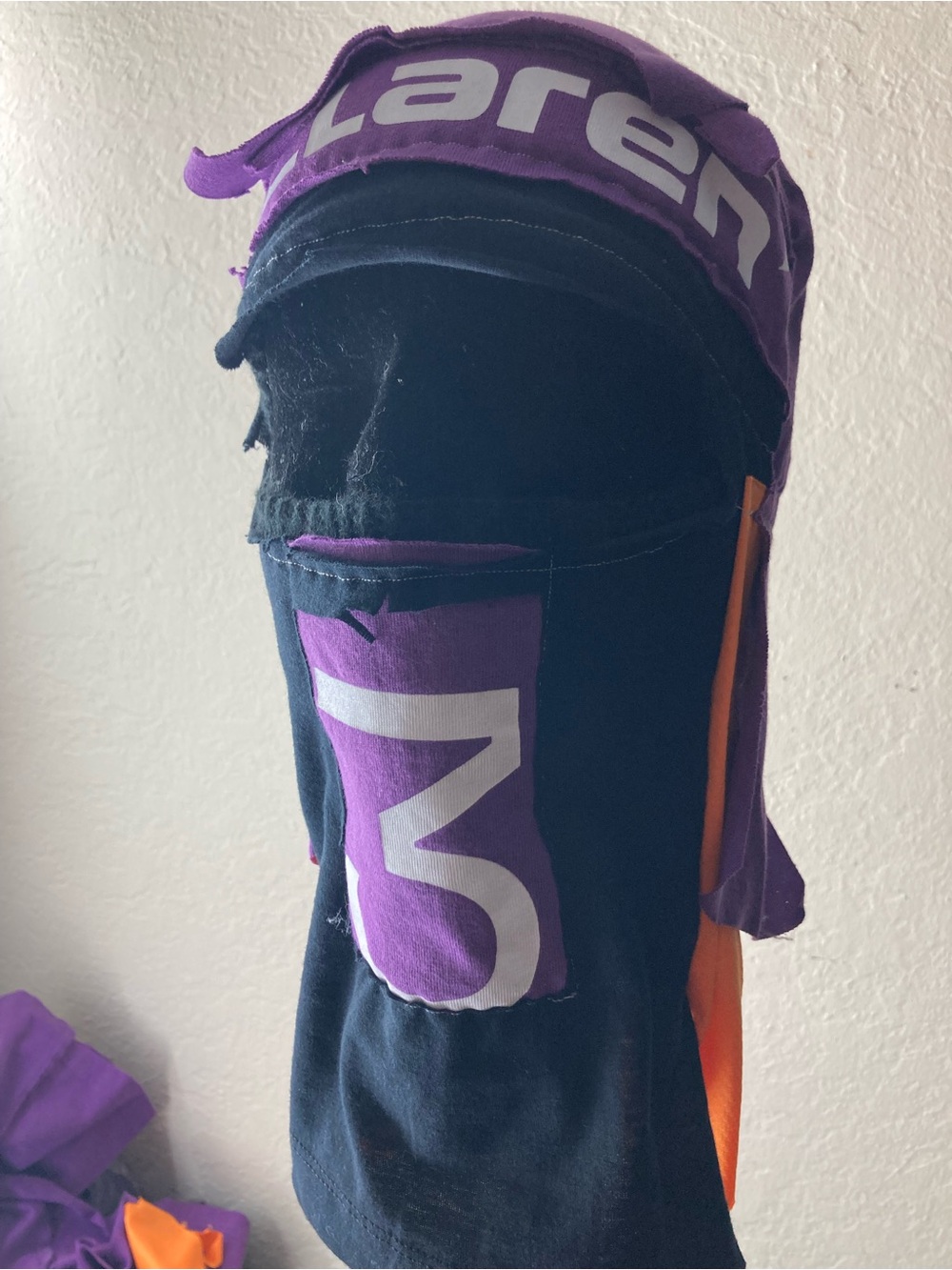 McLaren formula 1 racing balaclava. Made from McLaren brand.